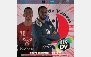 Match Coupe de France 02 septembre 18h30 à Magne