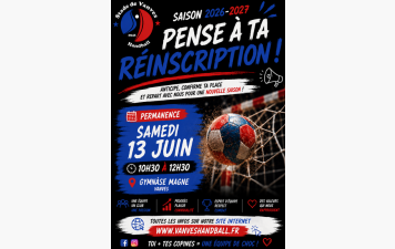 Réinscription 2026-2027
